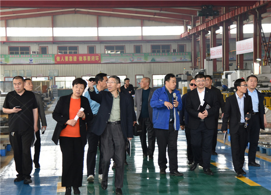 市企联领导专家莅临我厂参观考察指导工作