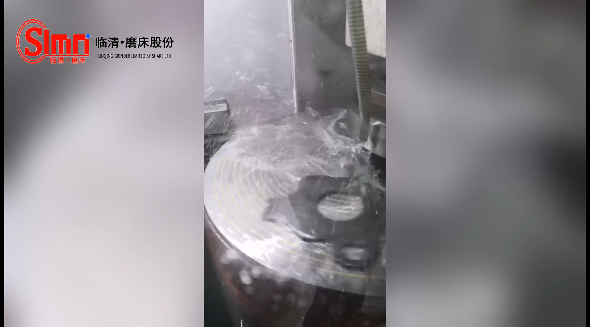 立轴圆台磨床磨削普通钢材质异性工件