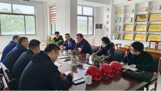金融局来我司，本次会晤圆满成功